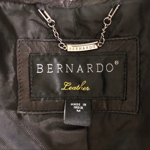 Bernardo Scuba Leather Jacket - Picture 3 of 3
